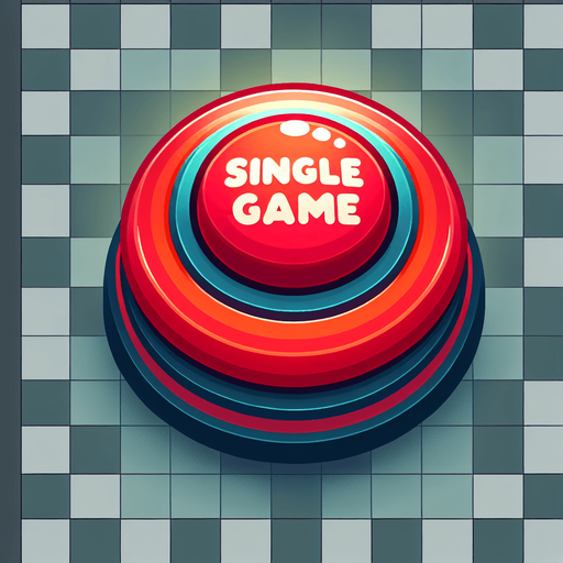 generate a arcade like round button in red color Single Game Texture. In-Game asset. 2d. Blank background. High contrast. No shadows.