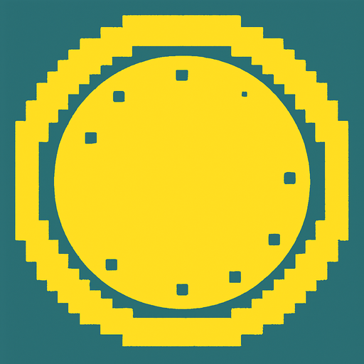 fill the circle with yellow colour