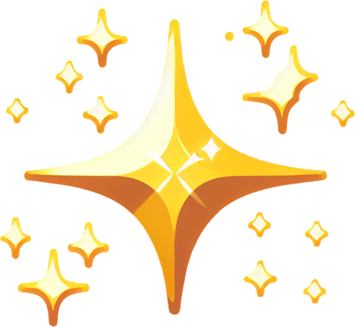 single gold sparkle.
Single Game Texture.  In-Game asset.  2d.  Blank background.  High contrast.  No shadows
