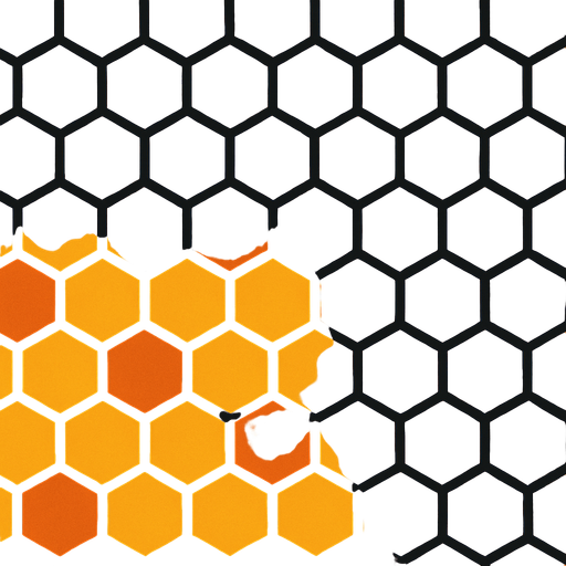 Fond d'écran ruche.
In-Game asset.  2d.  High contrast.  No shadows