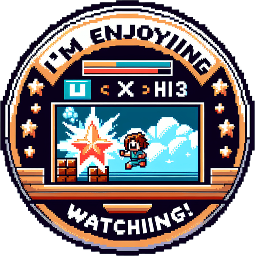 Make a 8-bit achievement.
Title:I'm enjoying watching!
description:make a ×3 hit combo