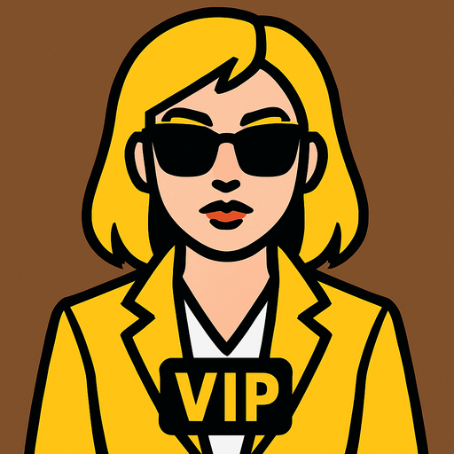 vip bir customer çiz sarı ceketli olsun ve sarı saçlı olsun önden bakılmış bir şekilde. In-Game asset. 2d. High contrast. No shadows.
In-Game asset.  2d.  High contrast.  No shadows