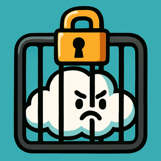 trapped cloud.
In-Game asset.  2d.  High contrast.  No shadows