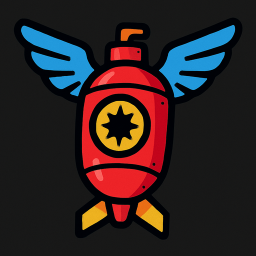 Ucan bomba.
In-Game asset.  2d.  High contrast.  No shadows