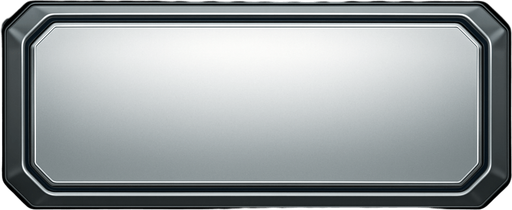 premium quality rectangular button background, 500x150 px, clean futuristic tech design, subtle gradients, beveled edges, slight inner glow, dark metallic white tones, minimal and elegant, no text, no icon, transparent background.
In-Game asset.  2d.  High contrast.  No shadows