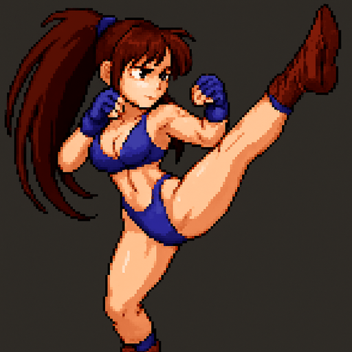 high kick attack