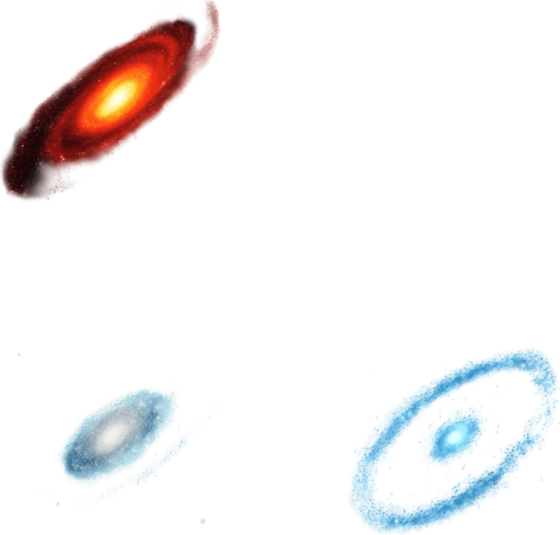 random galaxies realistic.
In-Game asset.  2d.  High contrast.  No shadows