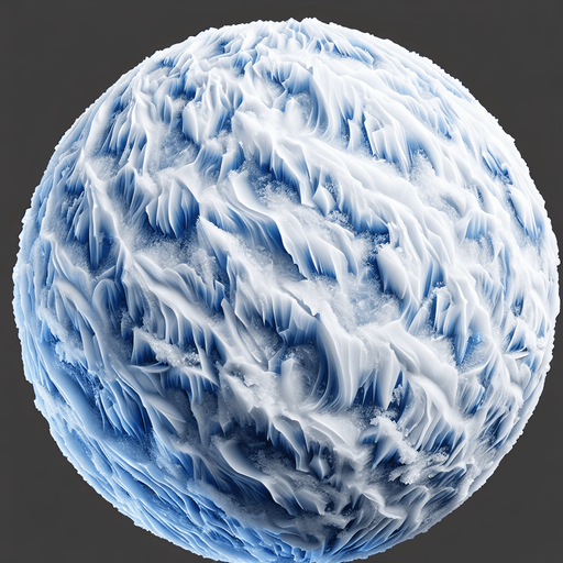 Ice.
Single Game Texture. In-Game asset. 2d. Blank background. High contrast. No shadows.