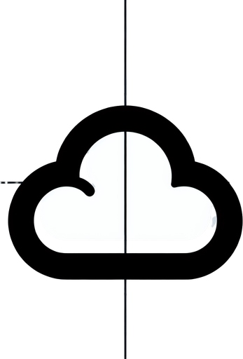 A single cloud.
Single Game Texture.  In-Game asset.  2d.  Blank background.  High contrast.  No shadows