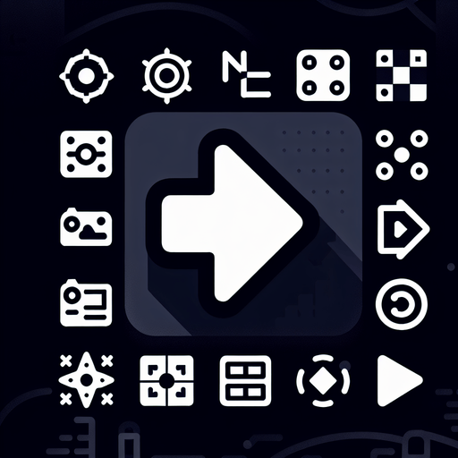 Left arrow icon.
Single Game Texture. In-Game asset. 2d. Blank background. High contrast. No shadows.