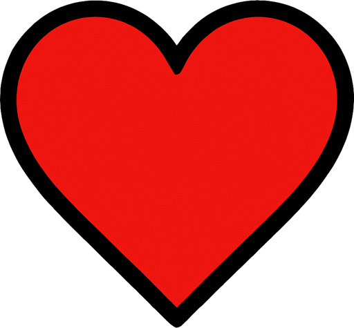 kalp.
In-Game asset.  2d.  High contrast.  No shadows