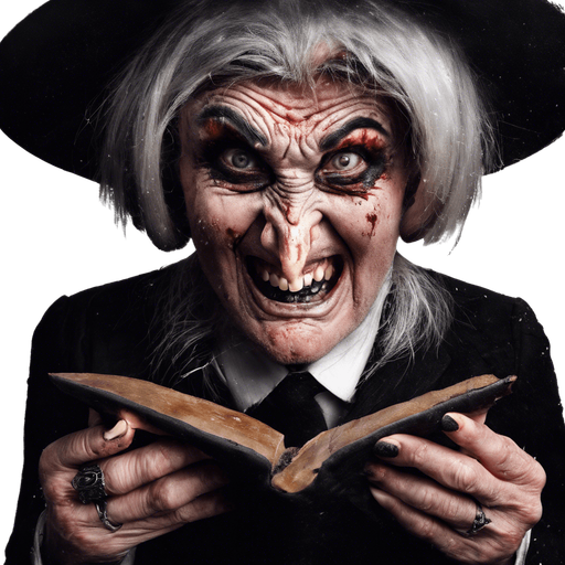 very angry and all covered in soot