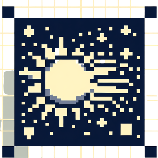 8 bit sun solar flare.
Single Game Texture. In-Game asset. 2d. Blank background. High contrast. No shadows.