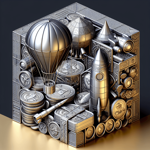 Coins

Rockets


A box attached with hot air balloon.
Single Game Texture. In-Game asset. 2d. Blank background. High contrast. No shadows.