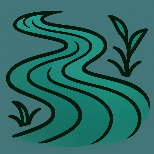 A river