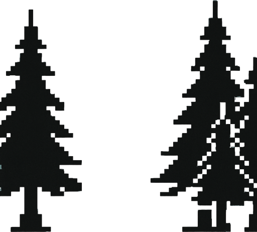 Retro, pixelart