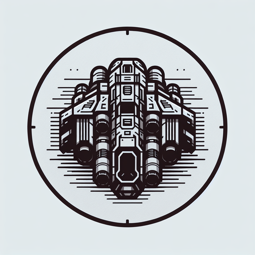 Space craft in facing forward.
Single Game Texture.  In-Game asset.  2d.  Blank background.  High contrast.  No shadows