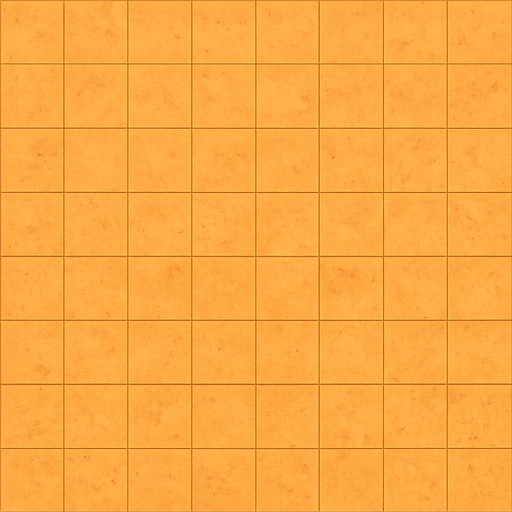 Flat cleared Desert with 50x50 grids
Single Game Texture.  In-Game asset.  2d.  Blank background.  High contrast.  No shadows