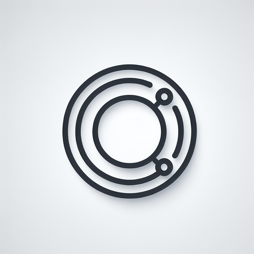 simple interface icon circle outline.
Blank background