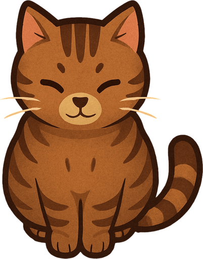 cat top view.
In-Game asset