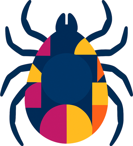 Crop to shape of a tick bug