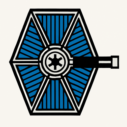 Tie fighter wing.
In-Game asset.  2d.  High contrast.  No shadows