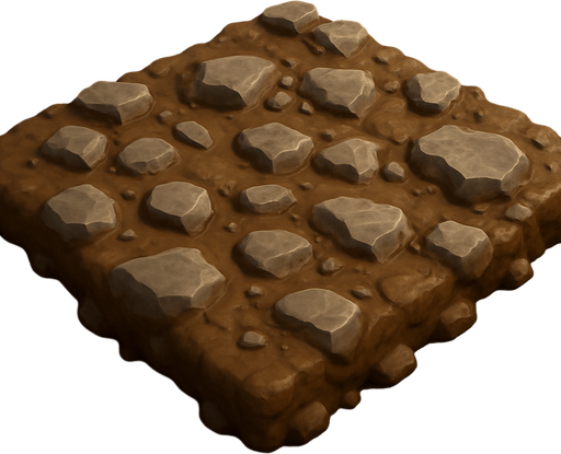mud and stone.
In-Game asset