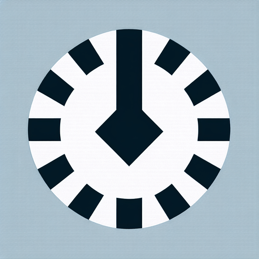 Hour hand. Vector. Simple 
Single Game Texture. In-Game asset. 2d. Blank background. High contrast. No shadows.