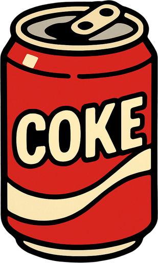 coke.
In-Game asset.  2d.  High contrast.  No shadows
