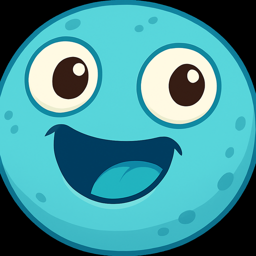 make it happy and cyan