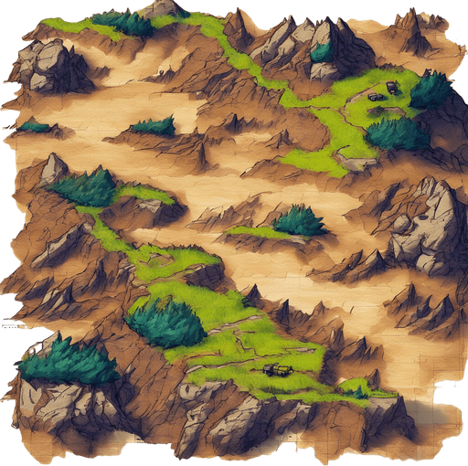 Added more scenery such as cliffs