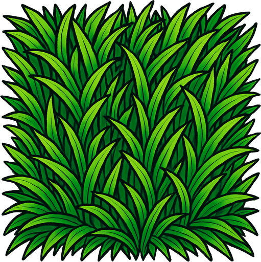grass top view.
In-Game asset.  2d.  High contrast.  No shadows