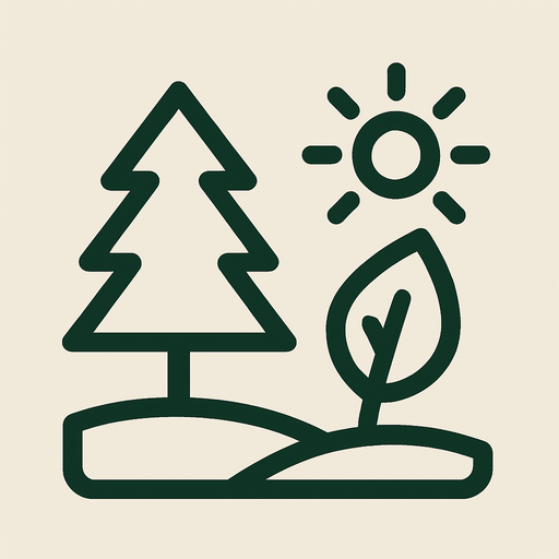 Minimalist nature icon.
In-Game asset.  2d.  High contrast.  No shadows