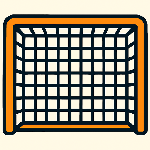 post seen from front and no fill in net