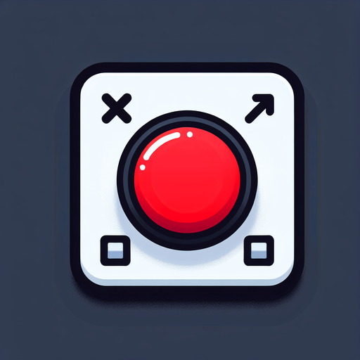 kırmızı buton.
Single Game Texture.  In-Game asset.  2d.  Blank background.  High contrast.  No shadows