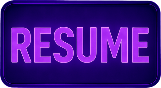 write RESUME