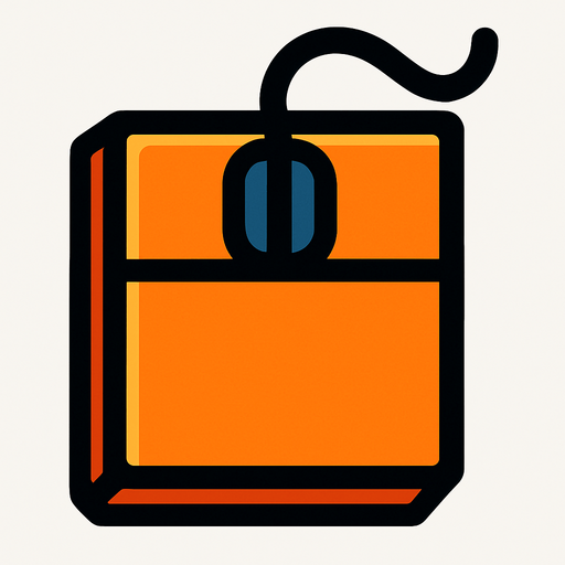 mause but square.
In-Game asset.  2d.  High contrast.  No shadows