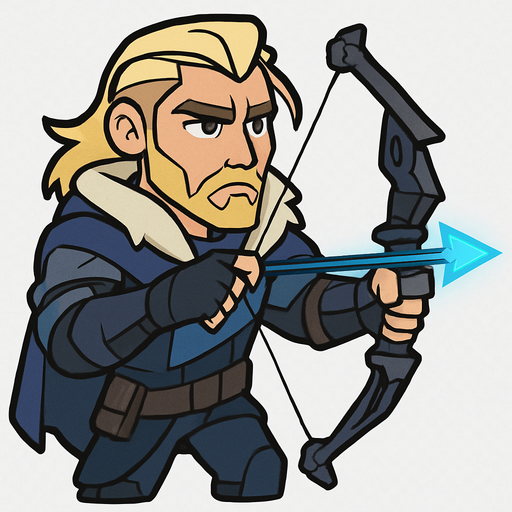 Valorant sova cartoon PNG transparent