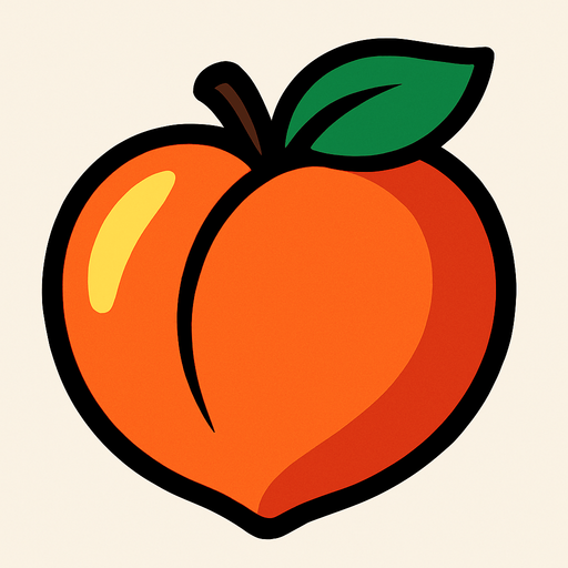 peach.
In-Game asset.  2d.  High contrast.  No shadows
