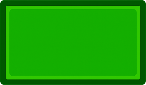 green rectangle.
In-Game asset.  2d.  High contrast.  No shadows