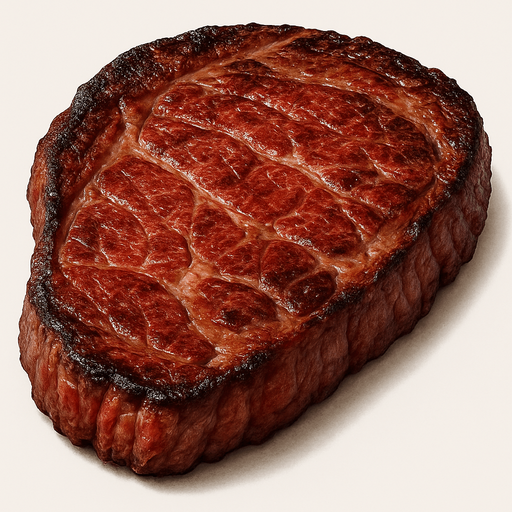 Steak - Gerçekçi - Yazısız.
In-Game asset.  2d.  High contrast.  No shadows