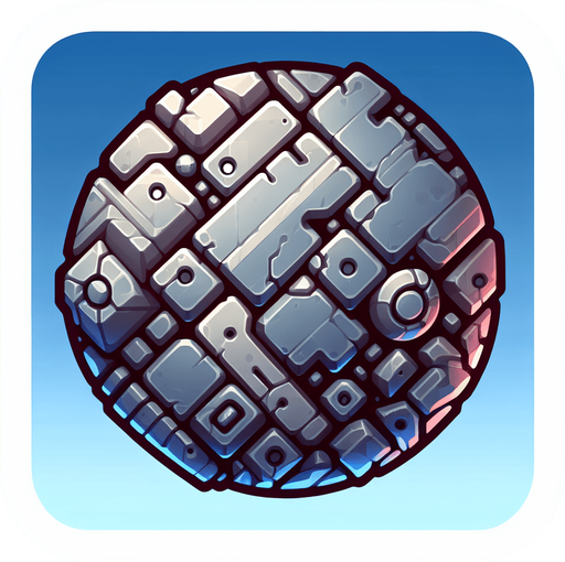 gri kare.
Single Game Texture.  In-Game asset.  2d.  Blank background.  High contrast.  No shadows