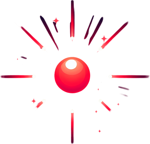 red light.
Single Game Texture.  In-Game asset.  2d.  Blank background.  High contrast.  No shadows