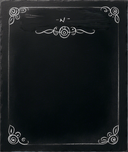 "ROOKIE BREW" handwritten in chalk