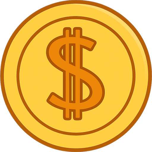 super mario coin. No background. Transparent background. Blank background. No shadows. 2d. In-Game asset. flat