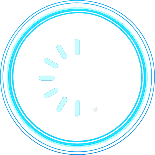white loading icon