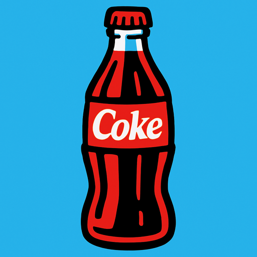coke.
In-Game asset.  2d.  High contrast.  No shadows