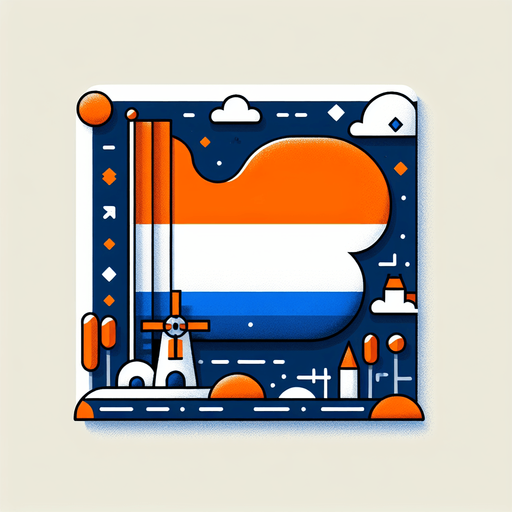 the netherlands flag. simple. flat..
Single Game Texture. In-Game asset. 2d. Blank background. High contrast. No shadows.