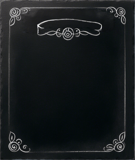 "ROOKIE BREW" handwritten in chalk