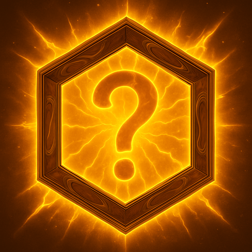 A '?' (question mark) symbol inside